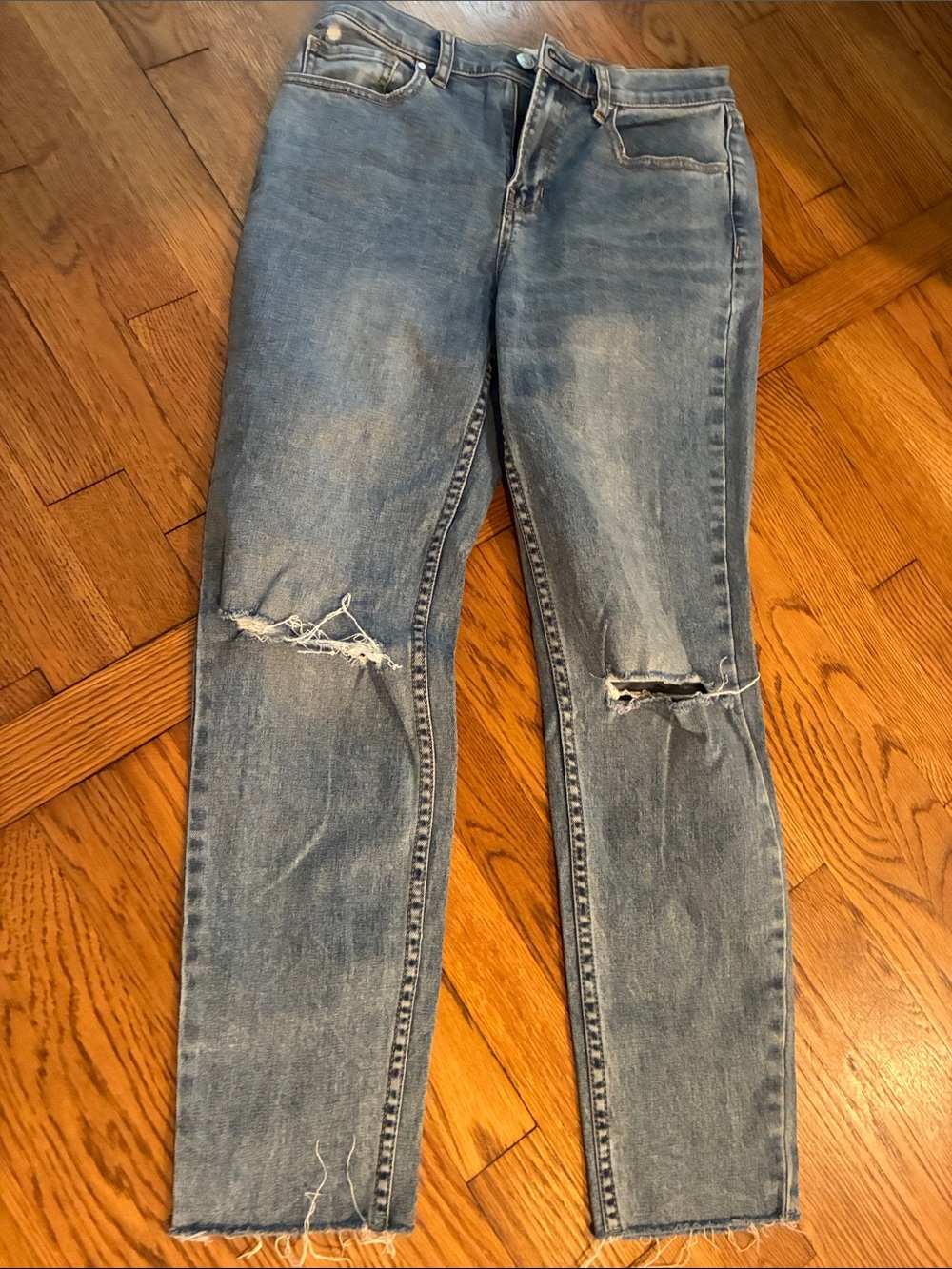 PacSun Vintage Icon Women's Distressed Light Blue Jeans